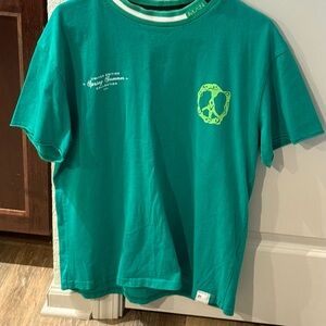 Green Graphic Men’s Shirt